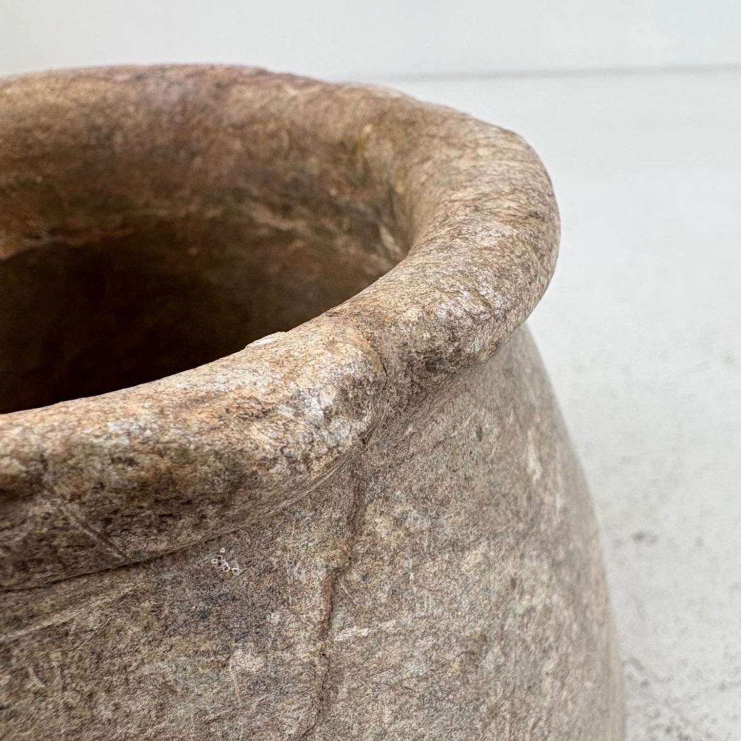 Vintage Stoneware Pickle Pot - Dharnai, India
