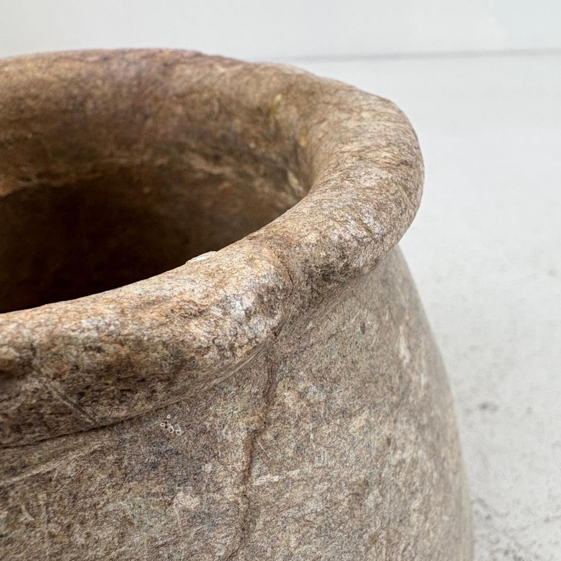 Vintage Stoneware Pickle Pot - Dharnai, India