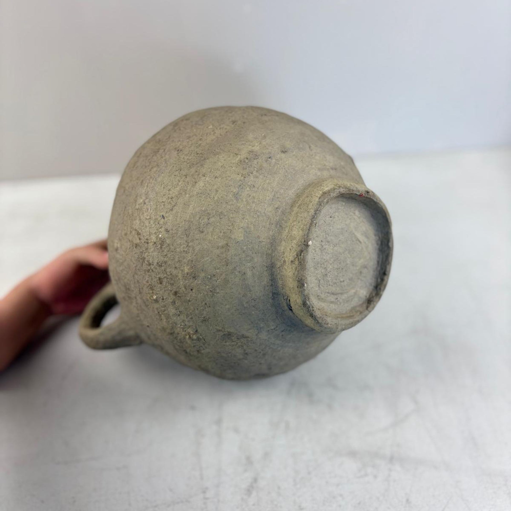 Vintage Rustic Handled Vase - Kaschmir, India