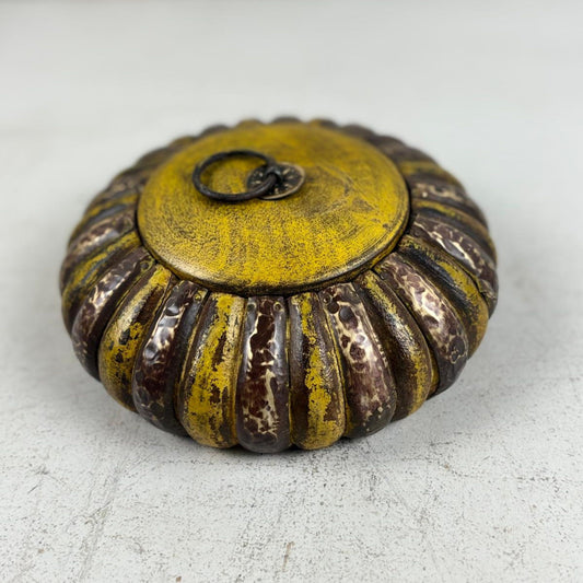 Vintage Lidded Tabacco Box - Karnataka, India