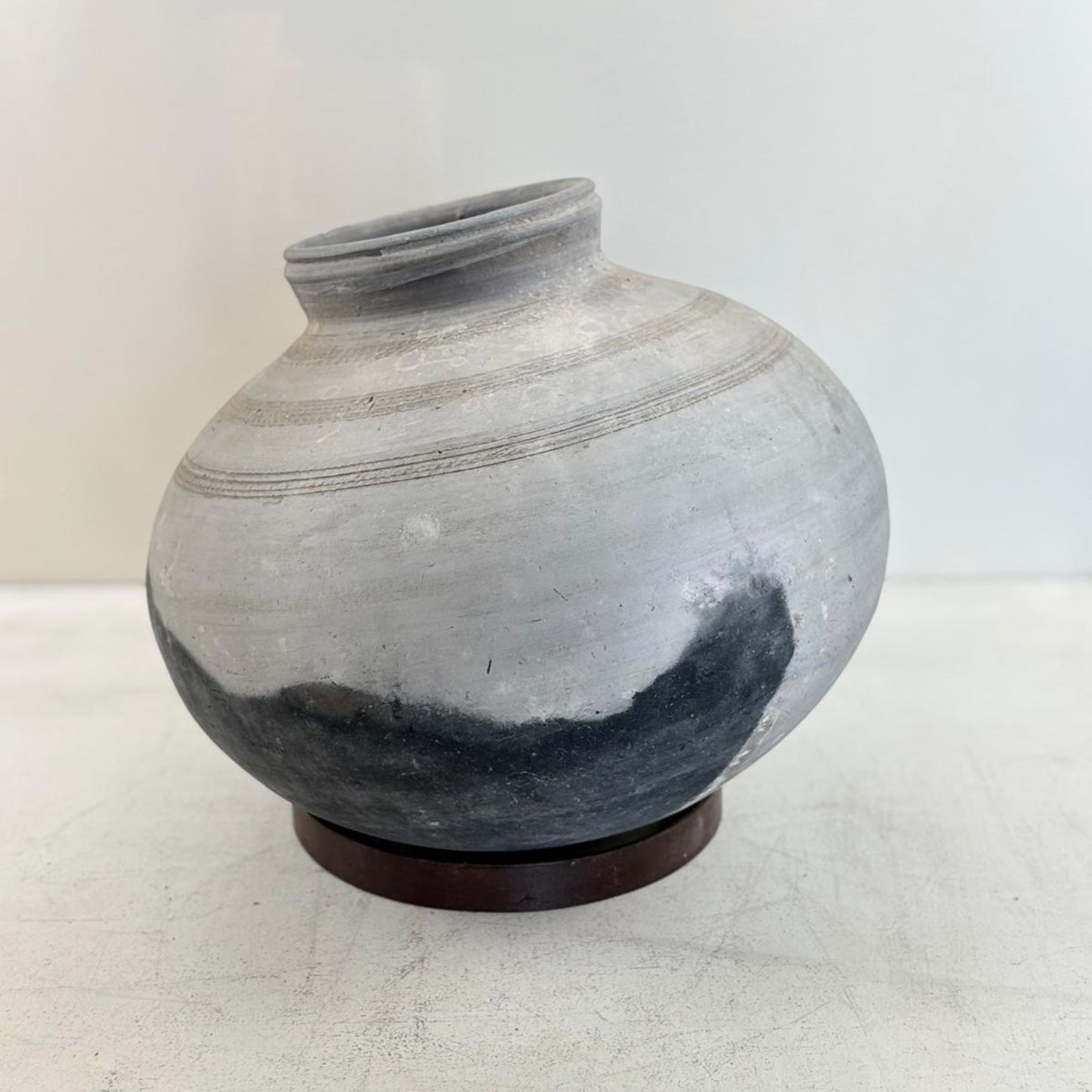 Antique South African Clay Water Vessel