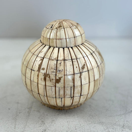 Vintage Lidded Tabacco Box - Telengana, India