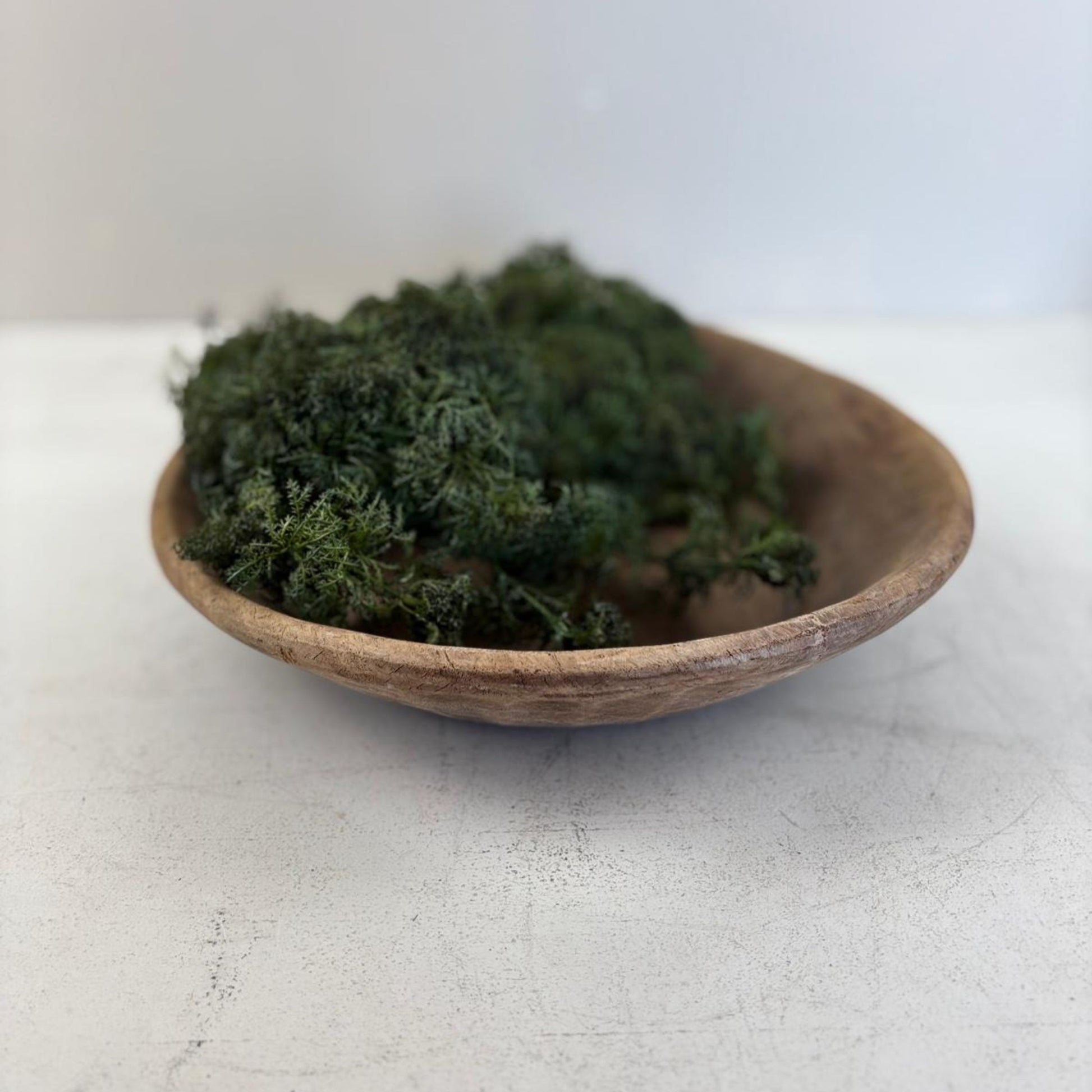 Vintage Artisan Wooden handcarved Bowl