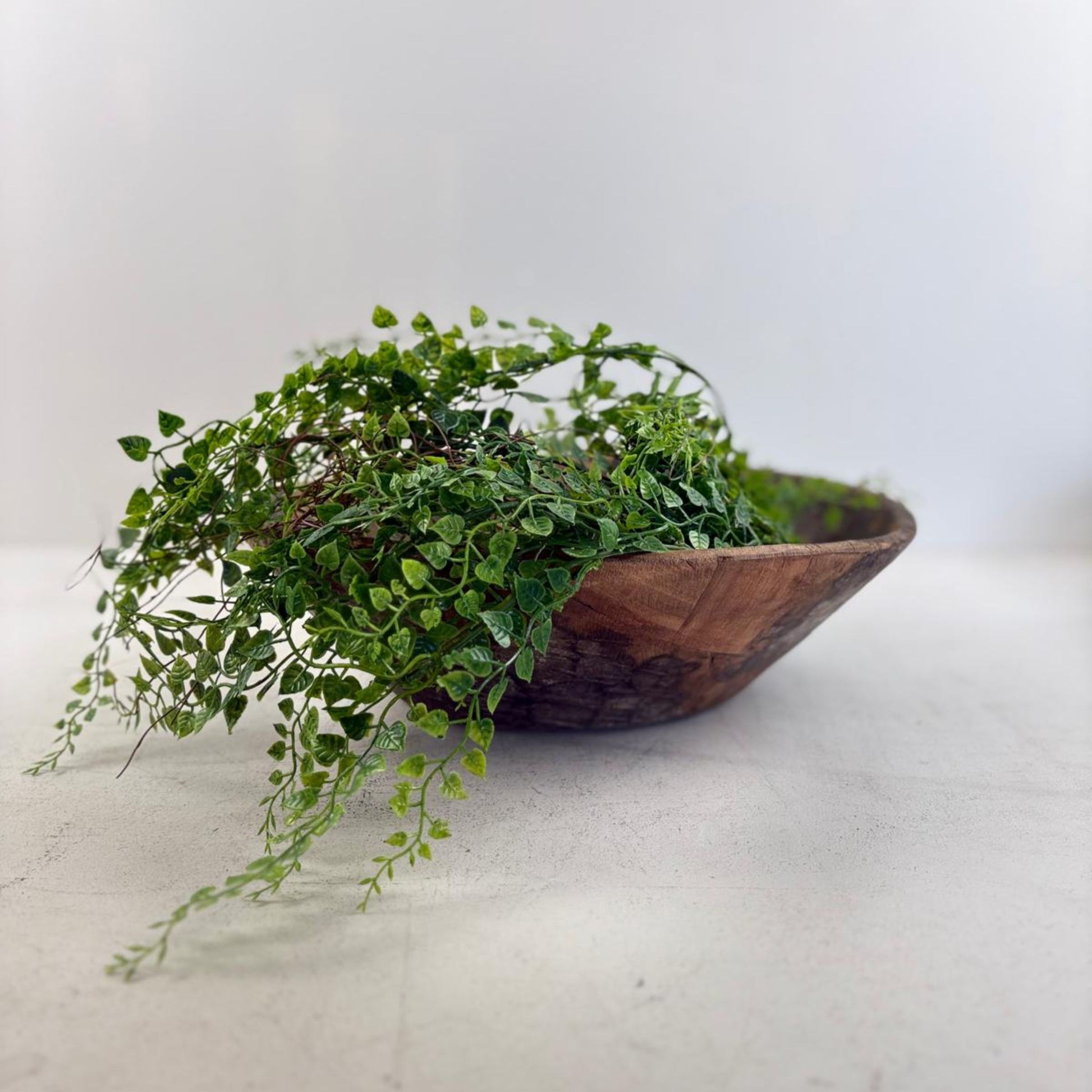 Vintage Artisan Wooden handcarved Bowl