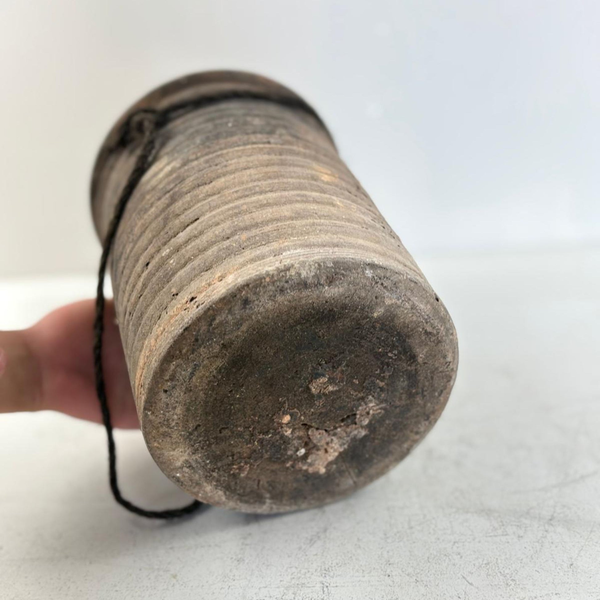 Antique Wooden Himachal Pot - Chhusang, Nepal