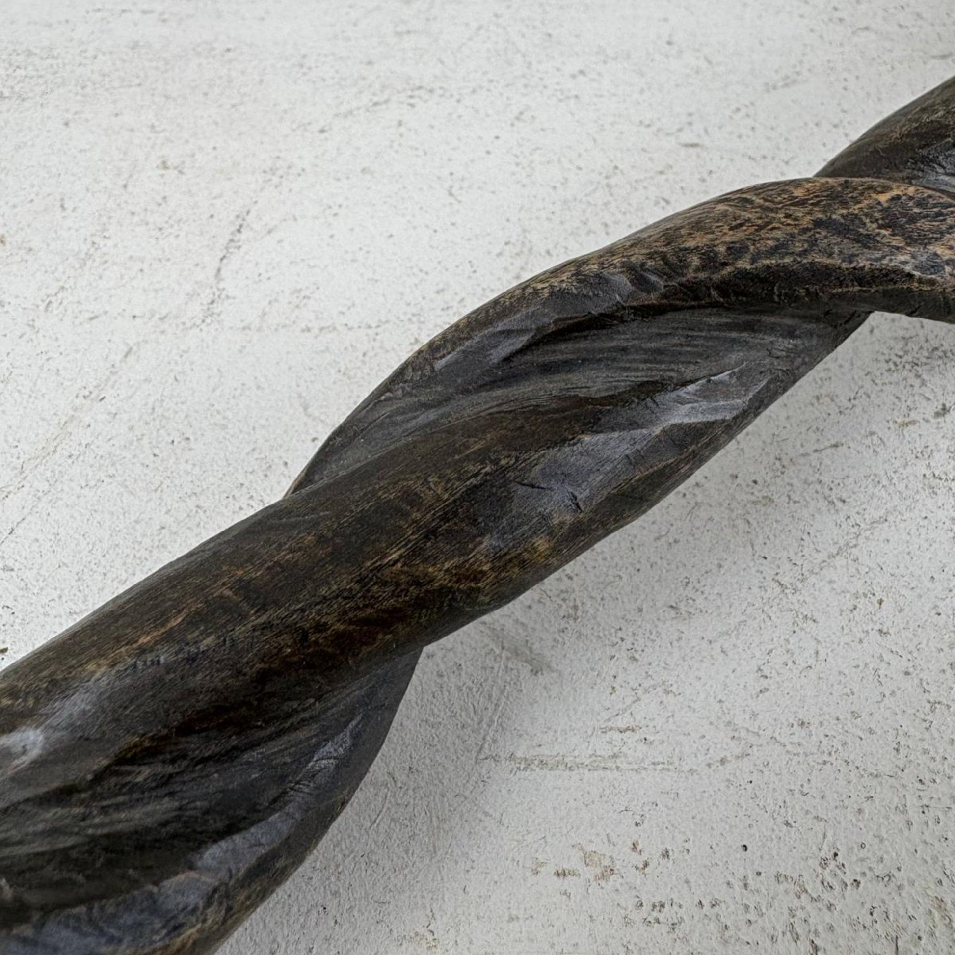 Vintage Chinese Calligraphy Brush - twisted 