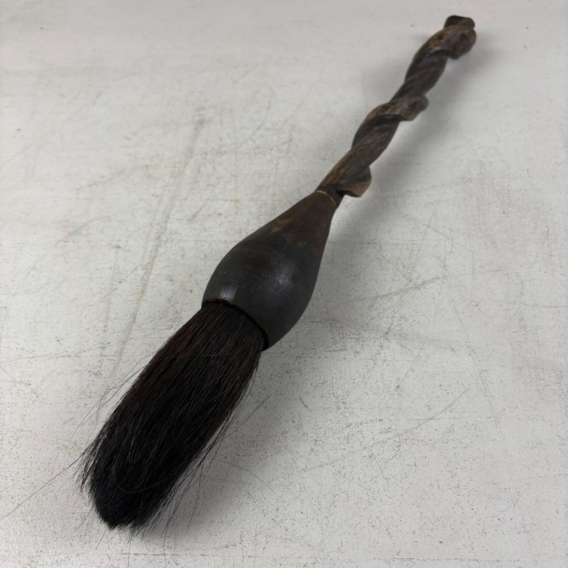 Vintage Chinese Calligraphy Brush - twisted 