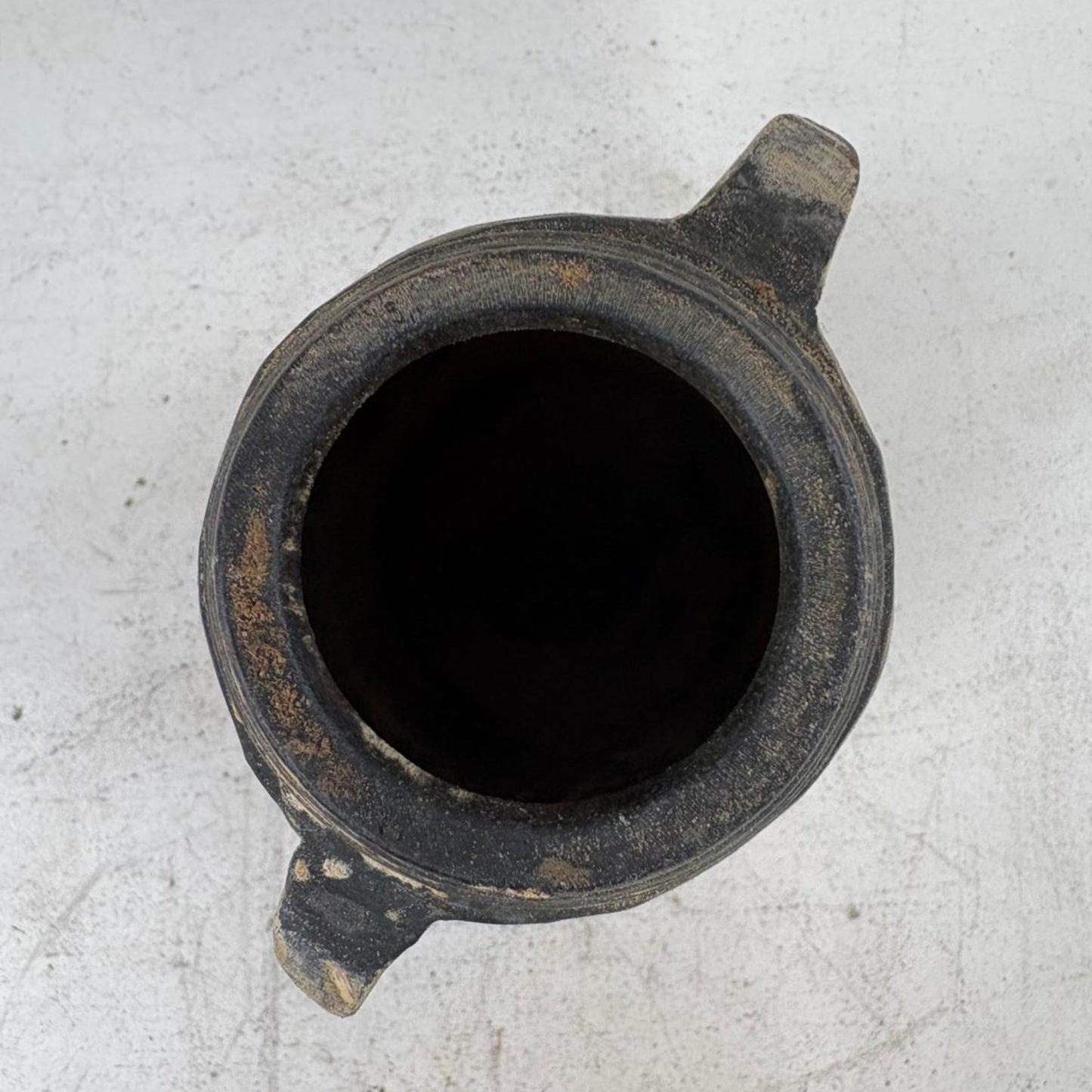 Antique Wooden Himachal Pot - Chhusang, Nepal