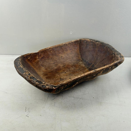 Antique Wooden Dough Bowl - Gamai, Qinghai Province, Tibet
