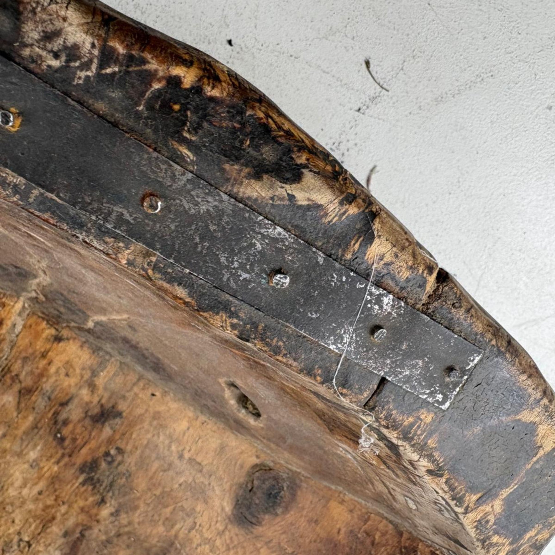 Antique Wooden Dough Bowl - Gamai, Qinghai Province, Tibet