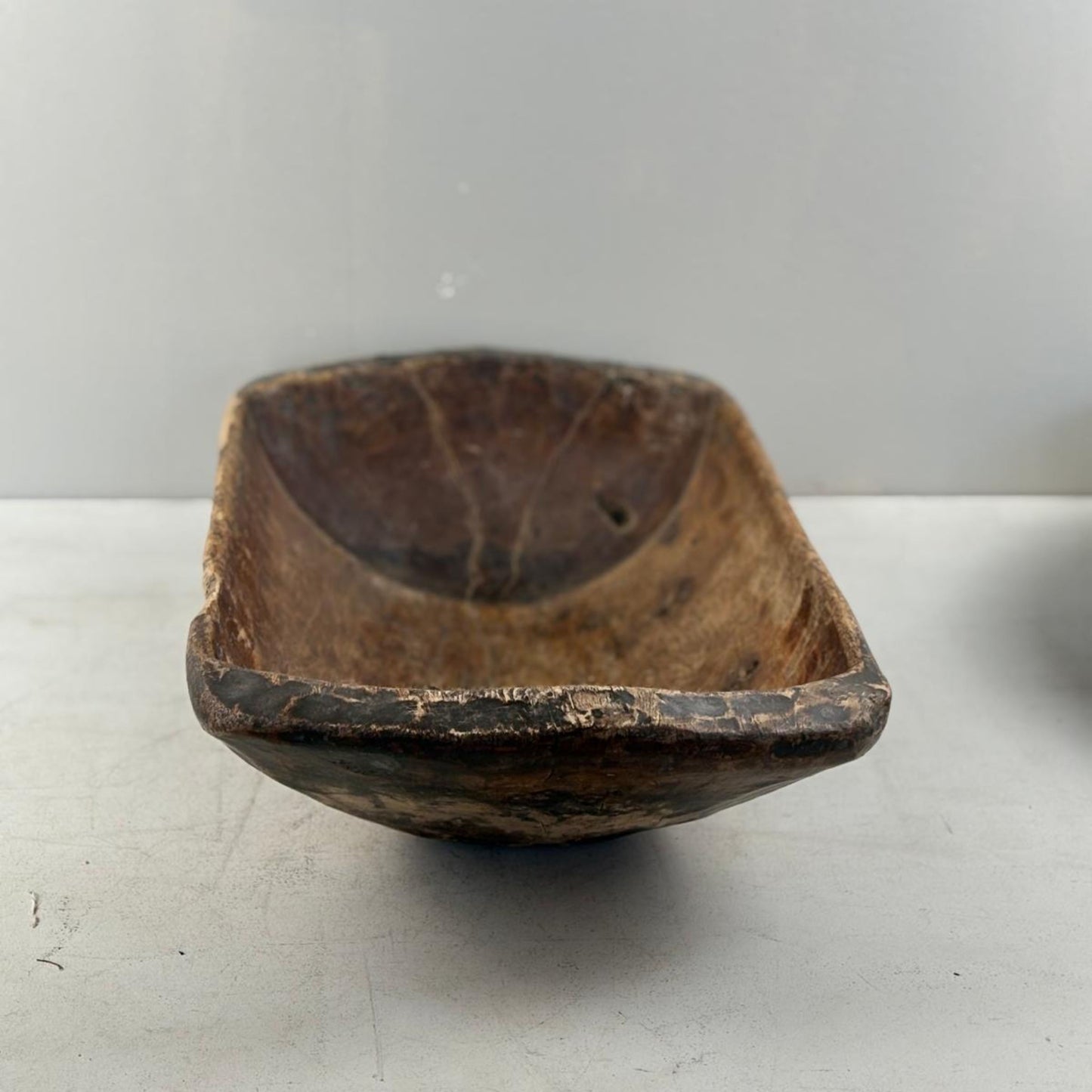 Antique Wooden Dough Bowl - Gamai, Qinghai Province, Tibet