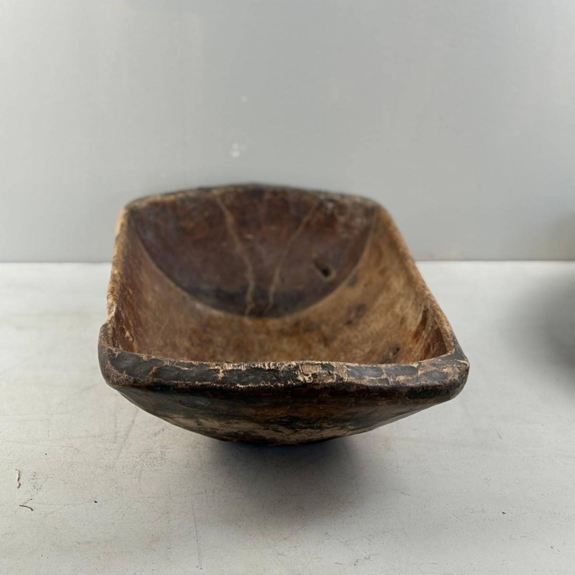 Antique Wooden Dough Bowl - Gamai, Qinghai Province, Tibet