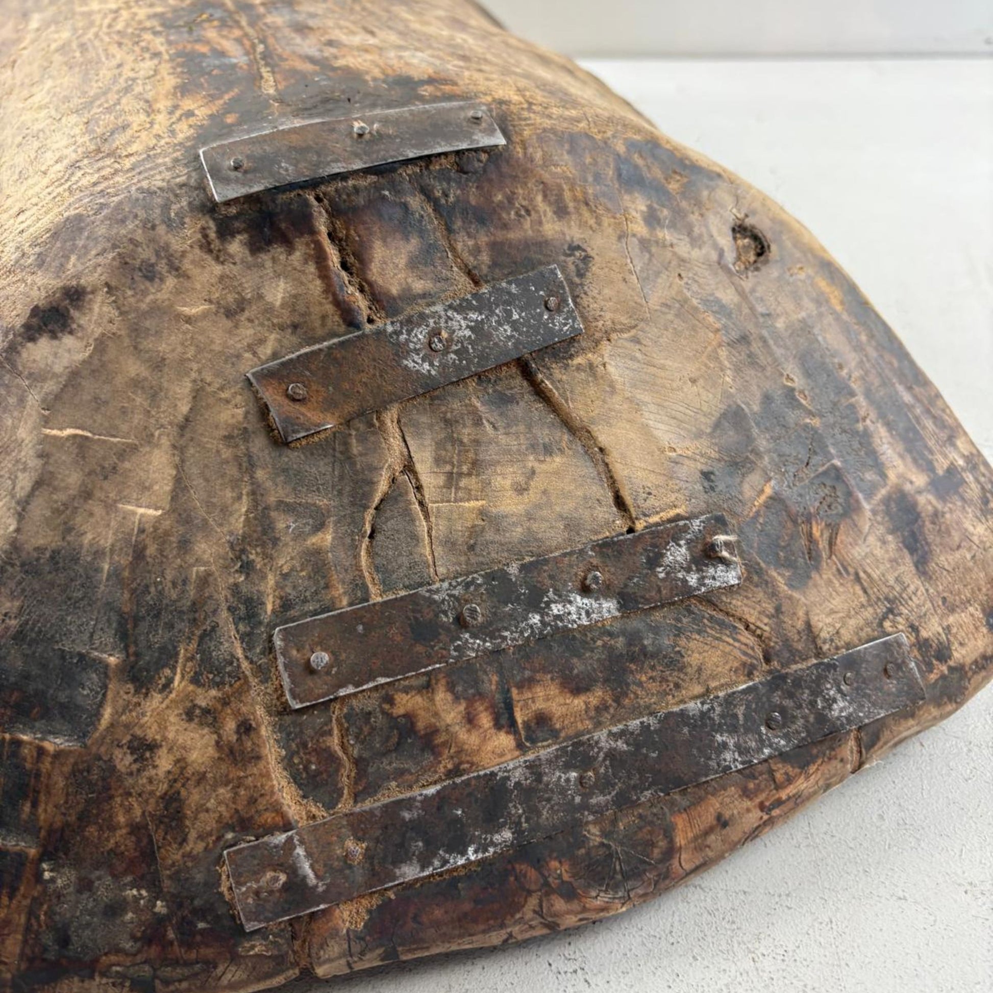 Antique Wooden Dough Bowl - Gamai, Qinghai Province, Tibet