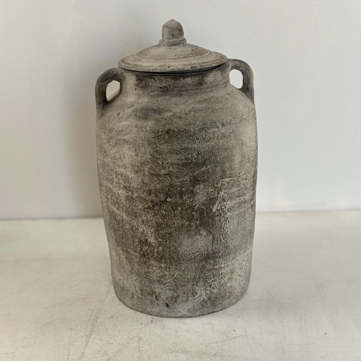 Lidded Pot from Nepal - Large