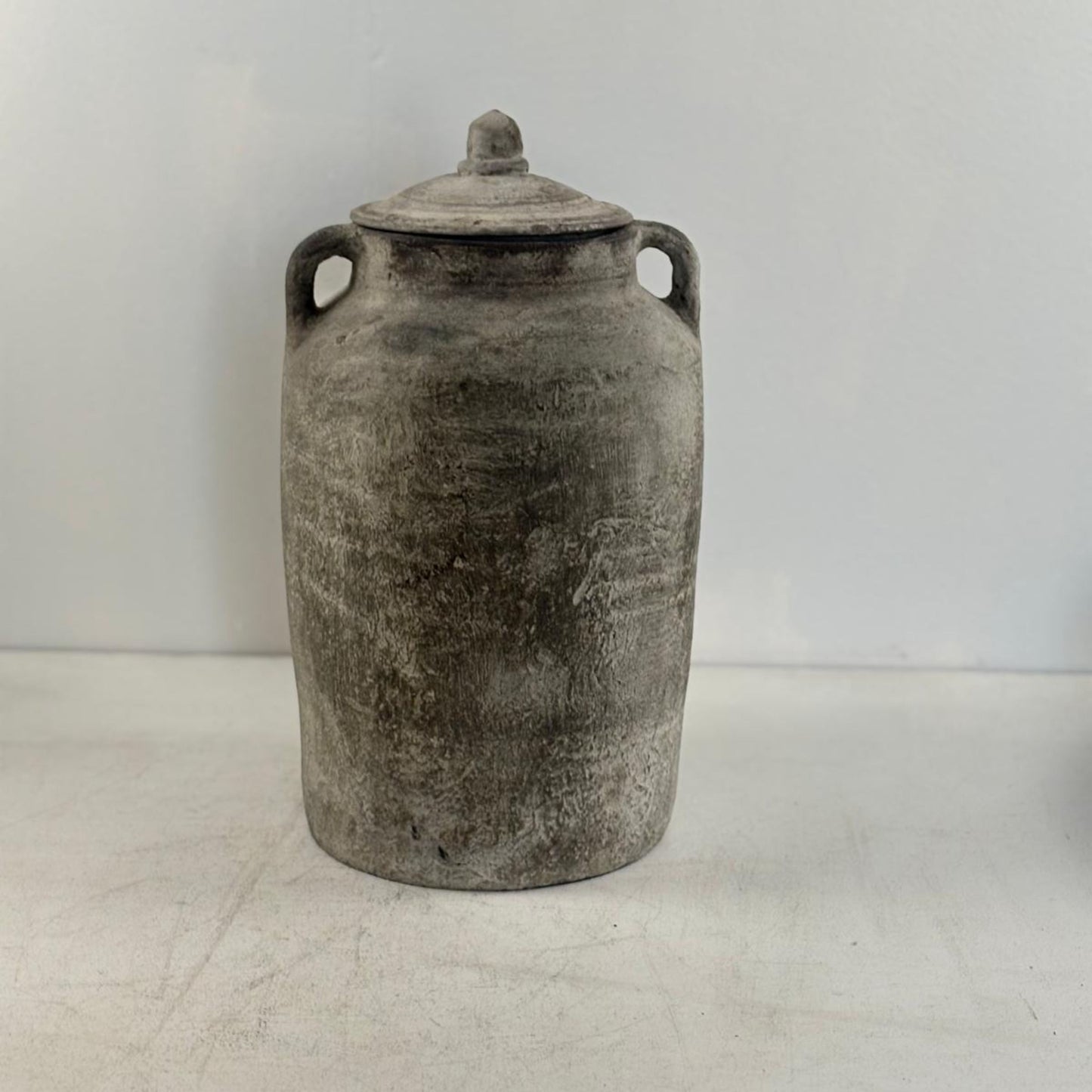 Lidded Pot from Nepal - Large