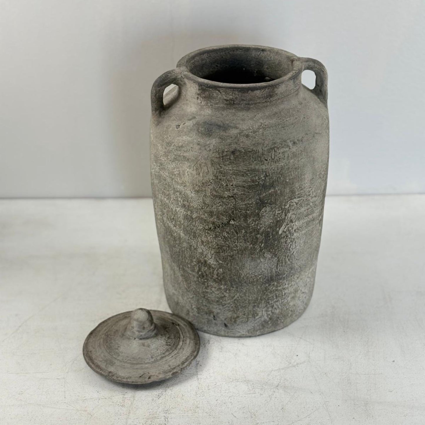 Lidded Pot from Nepal - Large