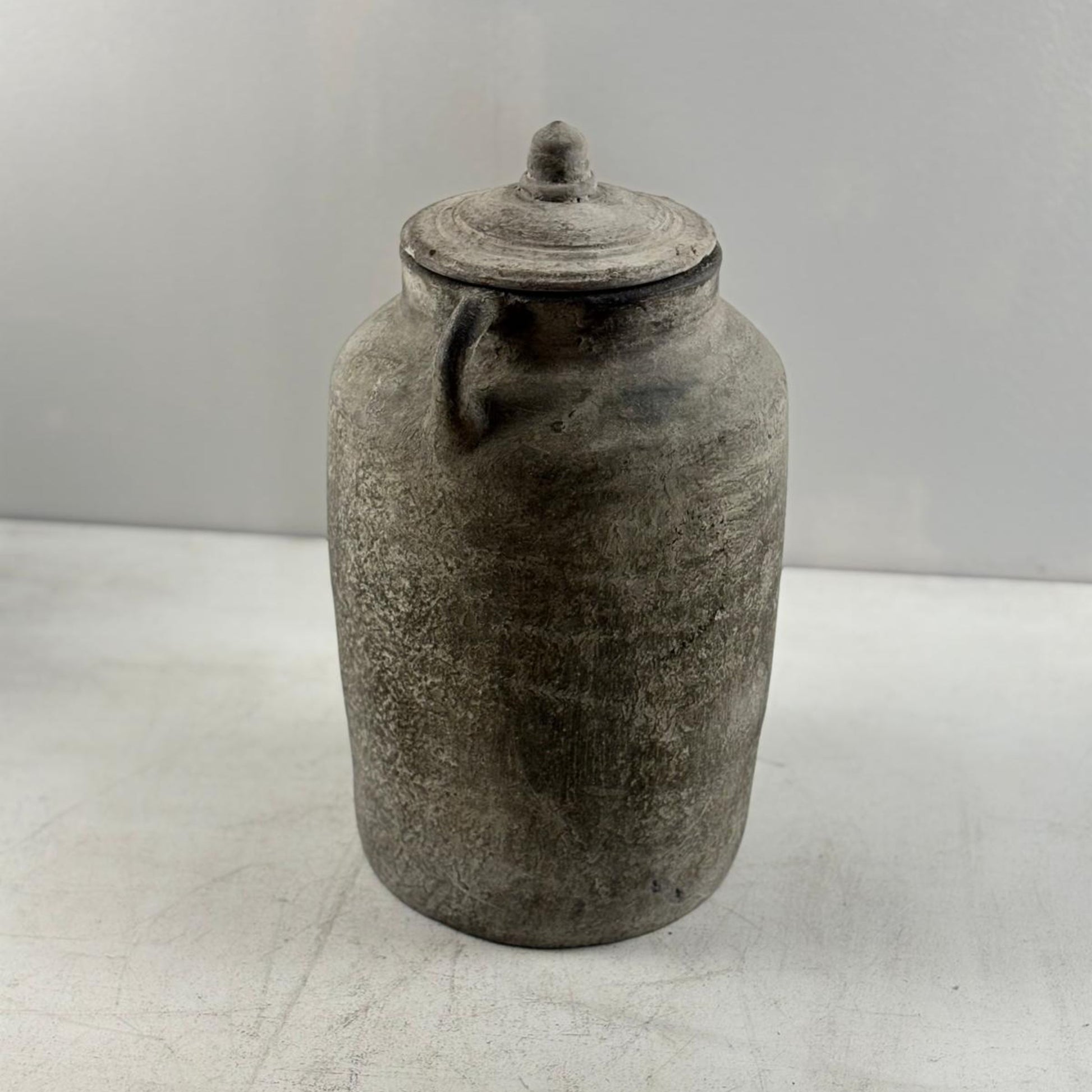 Lidded Pot from Nepal - Large