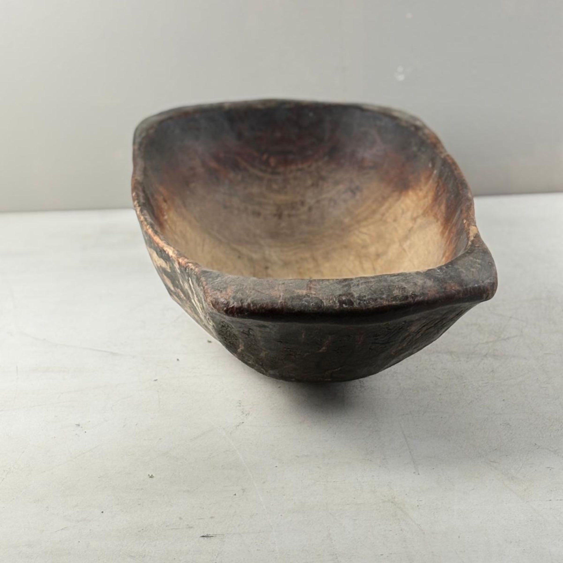 Antique Wooden Dough Bowl - Gamai, Qinghai Province, Tibet