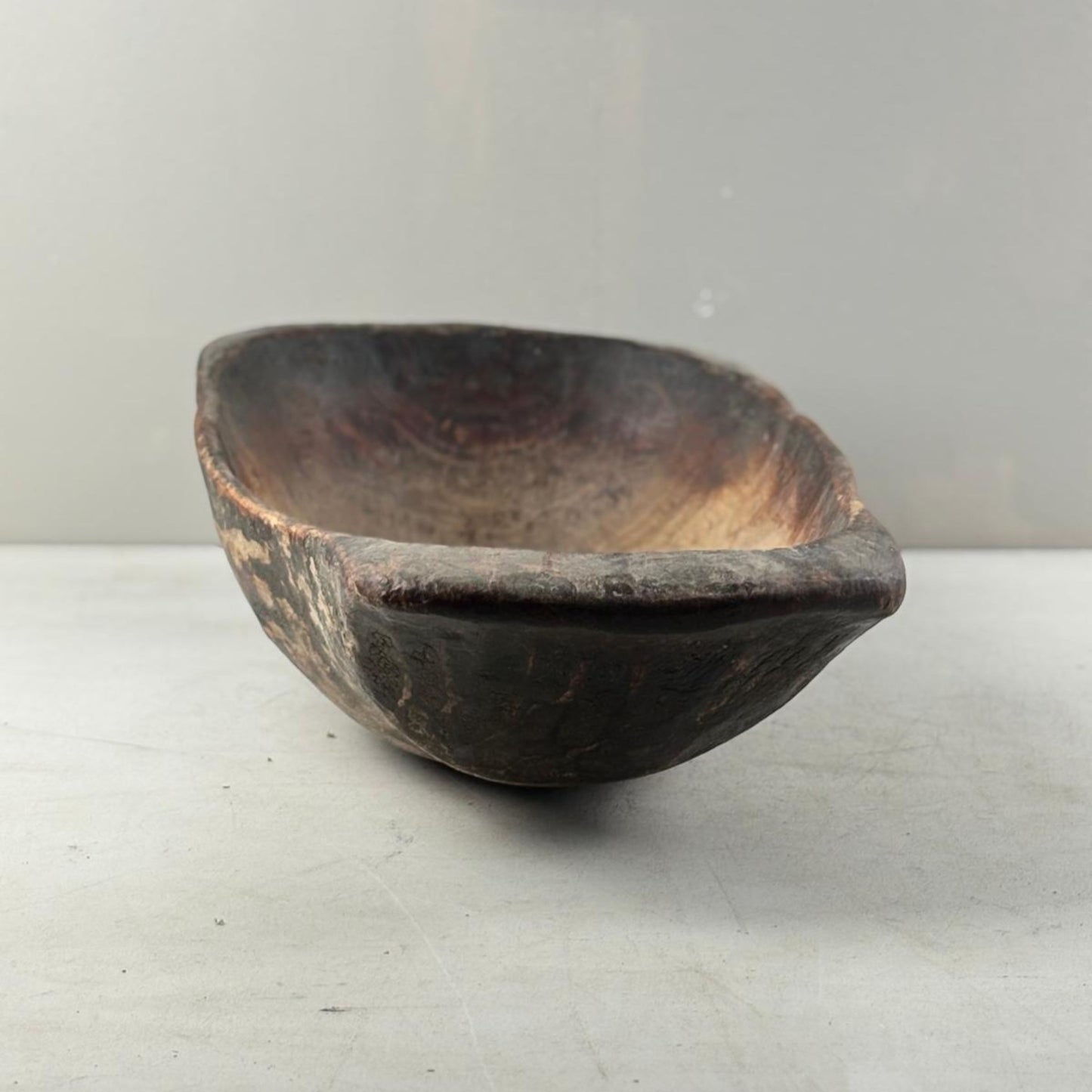 Antique Wooden Dough Bowl - Gamai, Qinghai Province, Tibet
