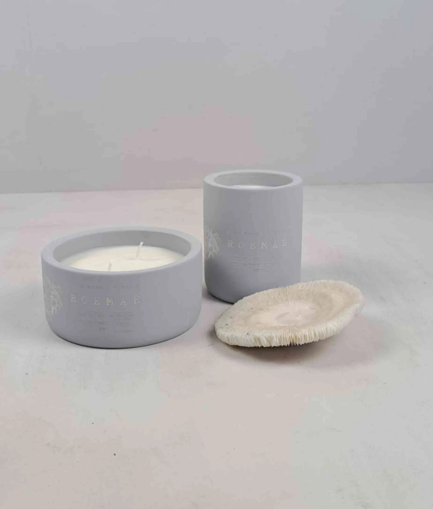 Signature scented Concrete Candle Tall