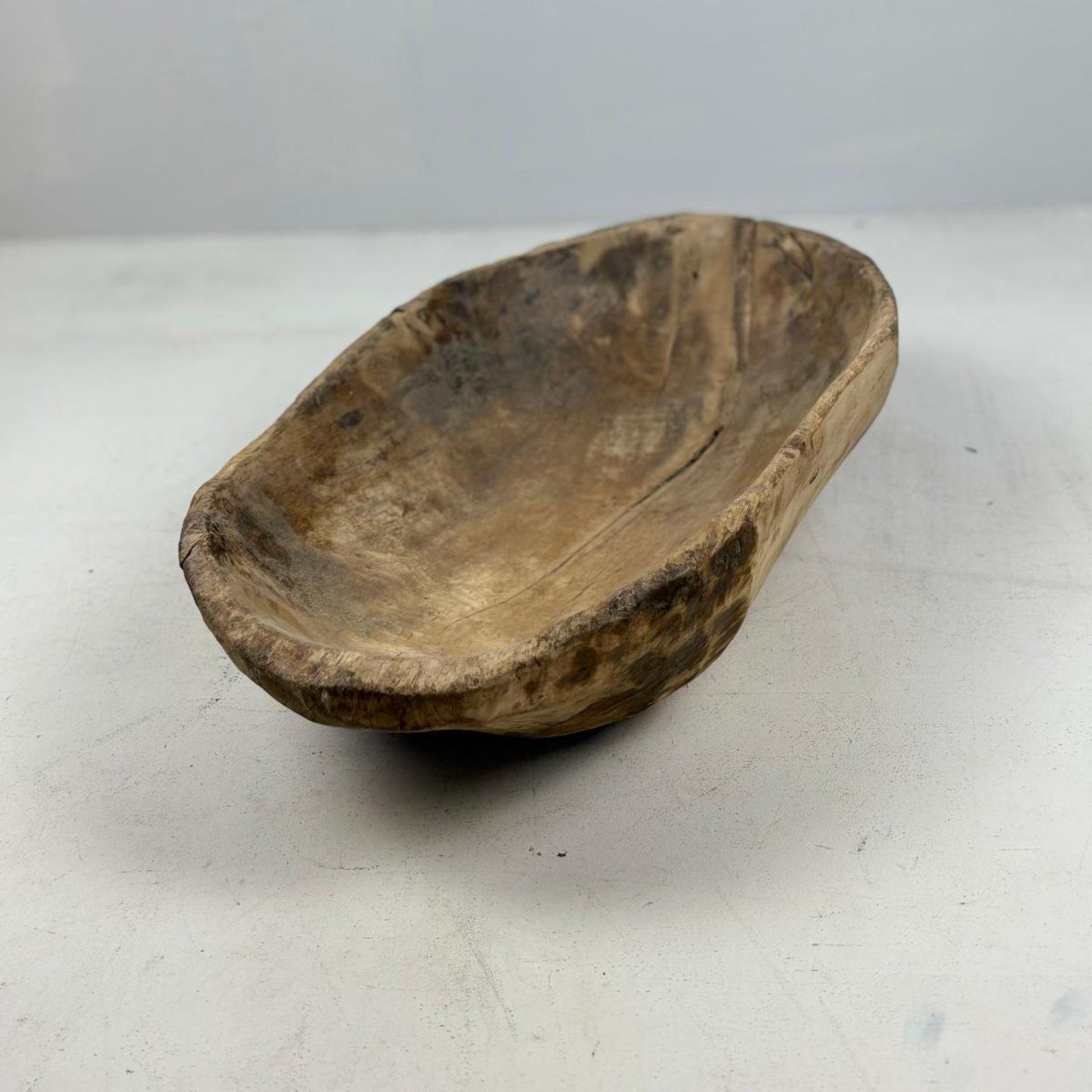 Antique Wooden Dough Bowl - Gamai, Qinghai Province, Tibet
