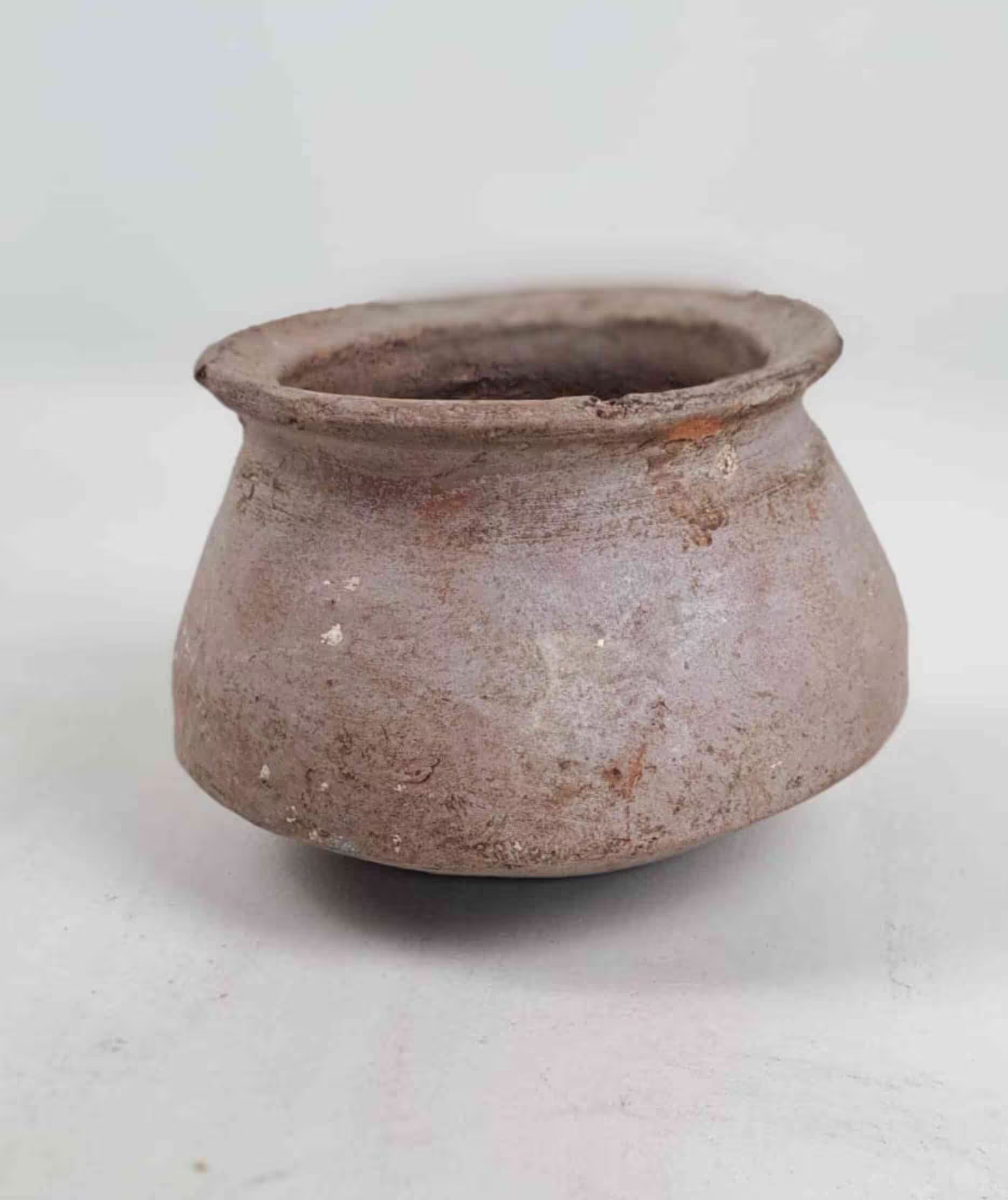 Vintage Clay Vessel - Rounded Base